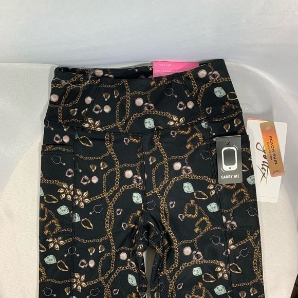 X by Gotex Black Peach Collection Pockets Bike Shorts Size XS (E-002, E-006) - Picture 5 of 6